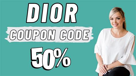 Dior coupon code august 2024